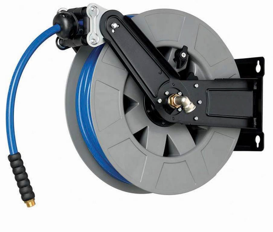 ENROULEUR DÂ'AIR OUVERT CHÂSSIS ACIER 10 MM - 18 M SAM OUTILLAGE - ENRAC1018