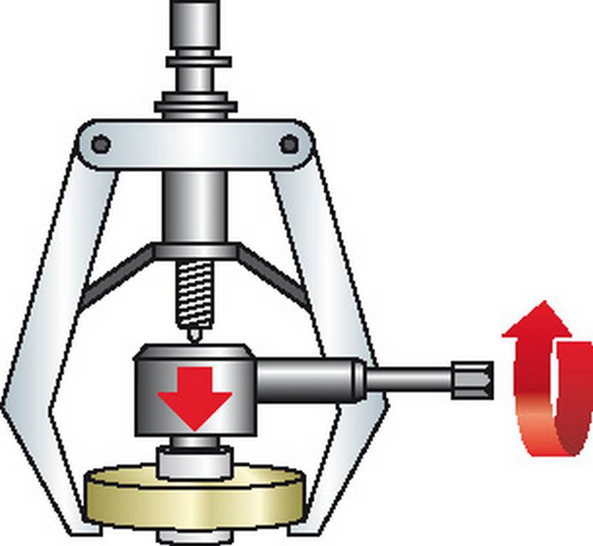 VERIN DECOLLEUR HYDRAULIQ. 11T SAM OUTILLAGE - EX100N
