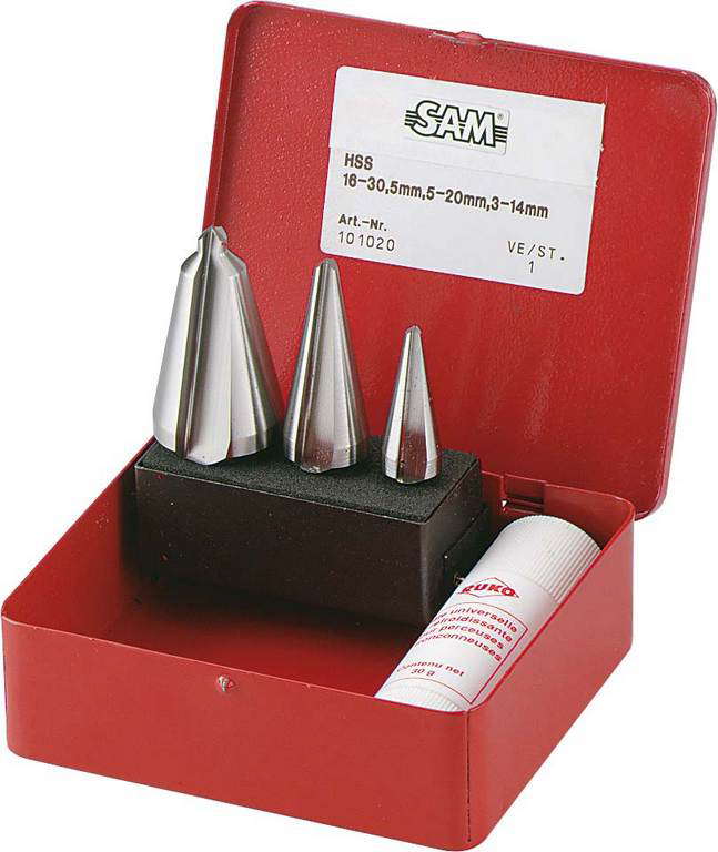 COFFRET DE 3 FORETS A ALESER SAM OUTILLAGE - FAJ3