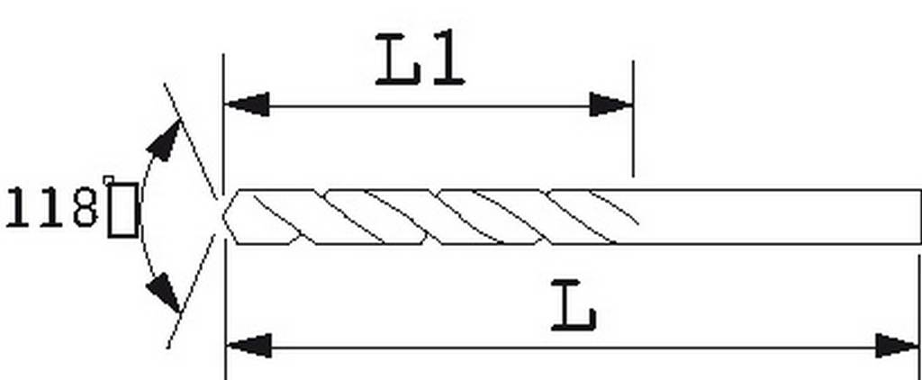 FORET COURT 5,5 MM SAM OUTILLAGE - FP15,5