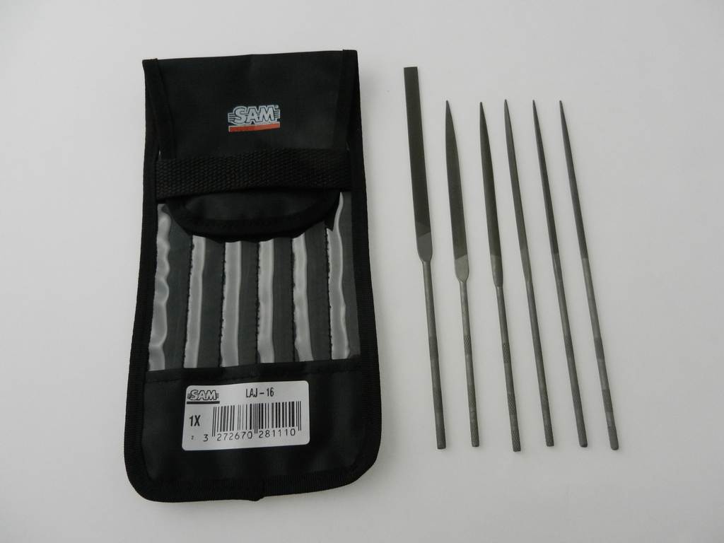 TROUSSE 6 LIMES AIGUILLES SAM OUTILLAGE - LAJ16