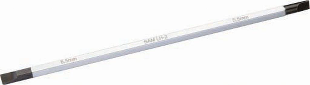 LAME REVERSIBLE DE RECHANGE FENTE 3,5-4 MM SAM OUTILLAGE - LH1