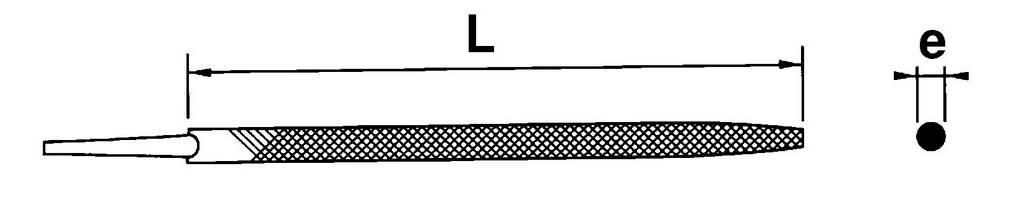 LIME TRONCONNEUSE DOUCE EMMANCHEE 200 MM SAM OUTILLAGE - LRT40E