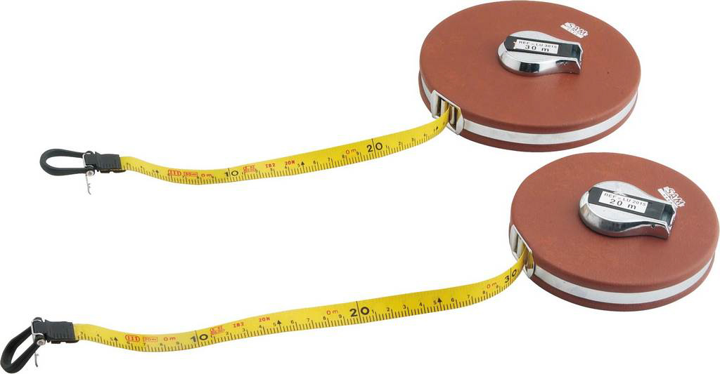 MESURE LONGUE PVC RUBAN FIBRE DE VERRE 30M SAM OUTILLAGE - LU3015