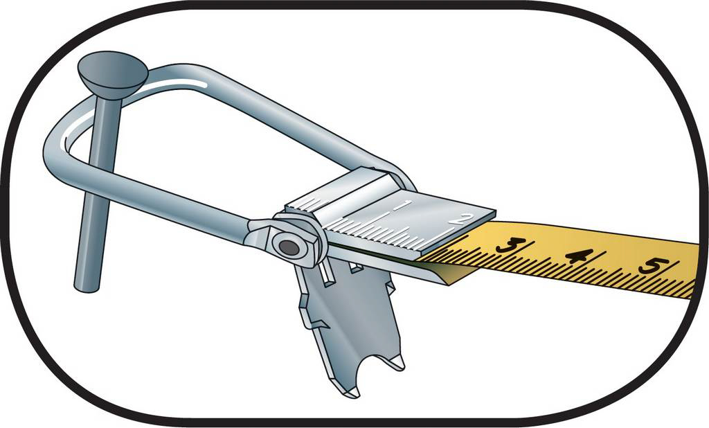 MESURE LONGUE PVC RUBAN ACIER 20M SAM OUTILLAGE - LU9020