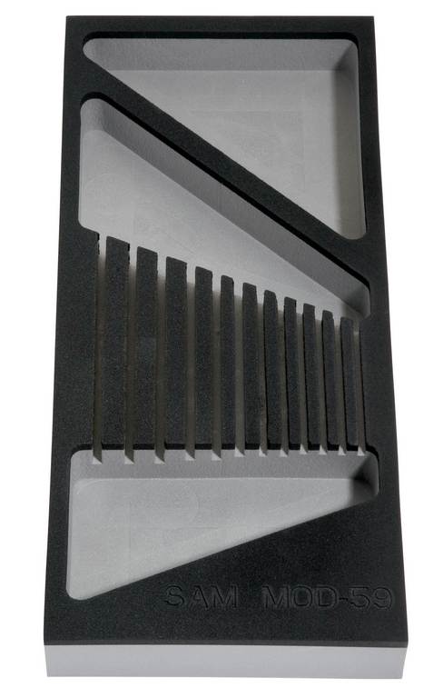 MODULE VIDE POUR CLES MIXTE PLATE SAM OUTILLAGE - MOD59