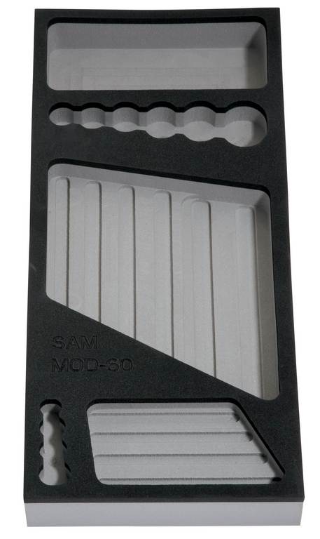 MODULE VIDE POUR CLES A PIPE DEBOUCHEES SAM OUTILLAGE - MOD60