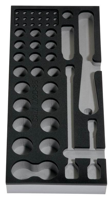 MODULE VIDE POUR DOUILLES ET ACCESSOIRES 1/2 SAM OUTILLAGE - MOD65