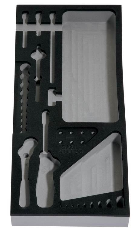 MODULE VIDE POUR DOUILLES ET ACCESSOIRES 1/4 SAM OUTILLAGE - MOD66