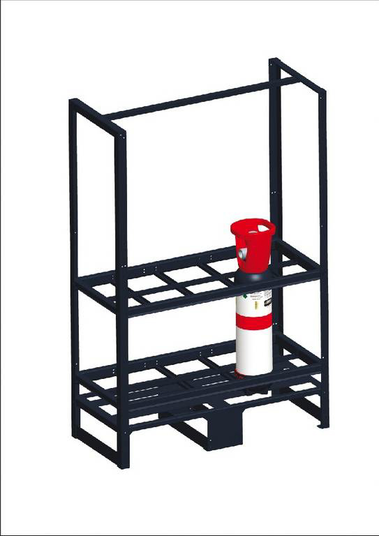 PEA RACK 6 BOUTEILLES 2L 300 BARS SAM OUTILLAGE - PEARACK2