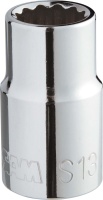 DOUILLE SAM OUTILLAGE 1/2 12 PANS 13 MM-S-13