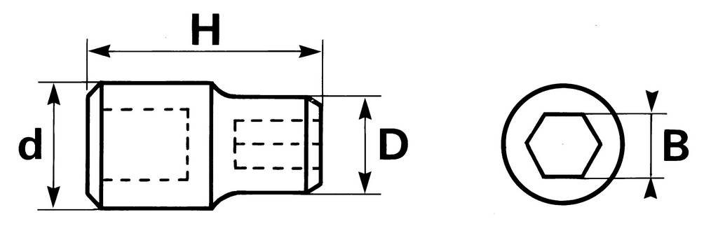 DOUILLE 1/2 PORTE-EMBOUT SAM OUTILLAGE - SD1