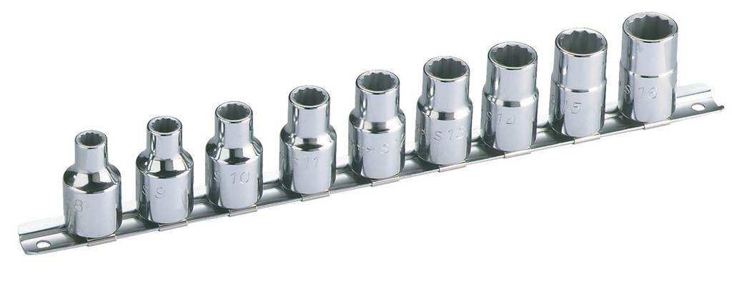 RACK 9 DOUILLES 12 PANS 1/2' SAM OUTILLAGE - SJ9R