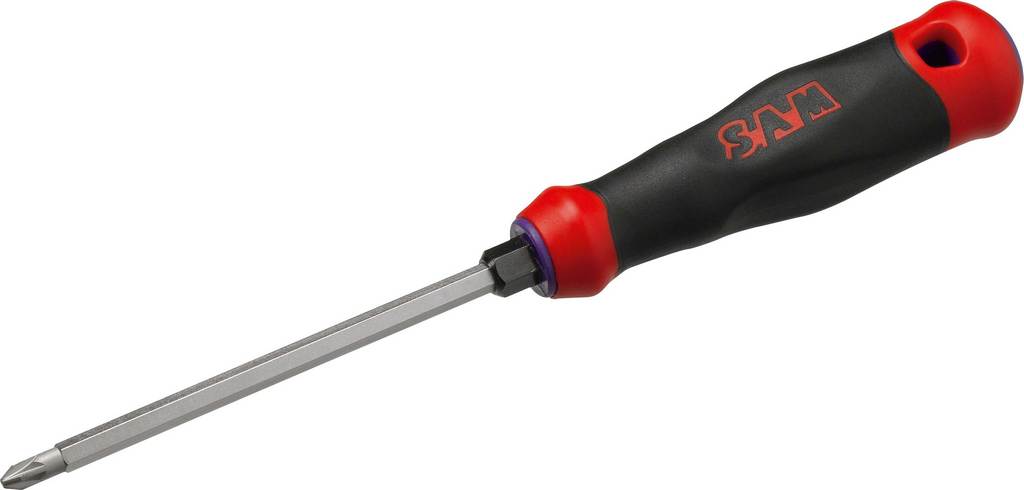 TOURNEVIS BIMATIERE S1 HEX 6 PANS PZ N°3 SAM OUTILLAGE - T3PZHP150