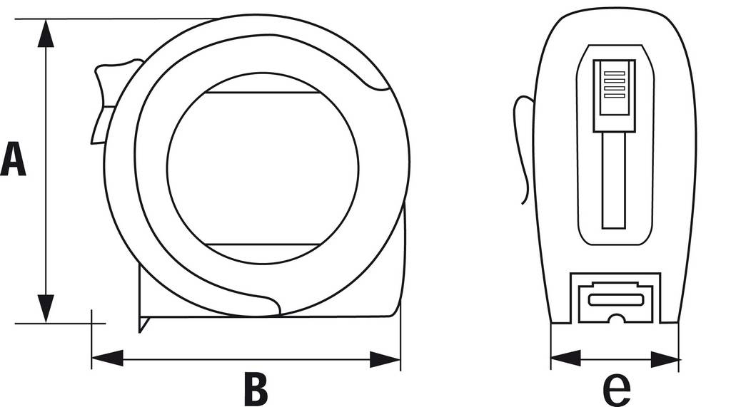 Mesure VIDEOFLEX 3m x 13mm SAM OUTILLAGE - UV313