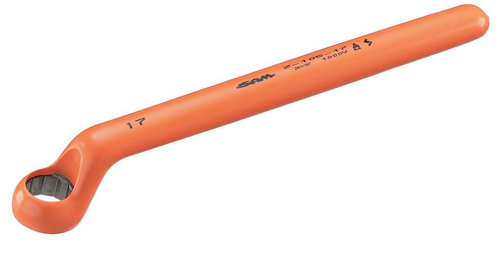 CLE POLYGONALE CONTRE-COUDEE 1 TETE ISOLEE 6 MM SAM OUTILLAGE - Z1056