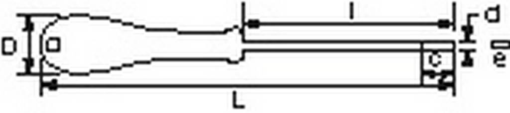 TOURNEVIS FENTE ISOLE 8X150 SAM OUTILLAGE - Z153M16