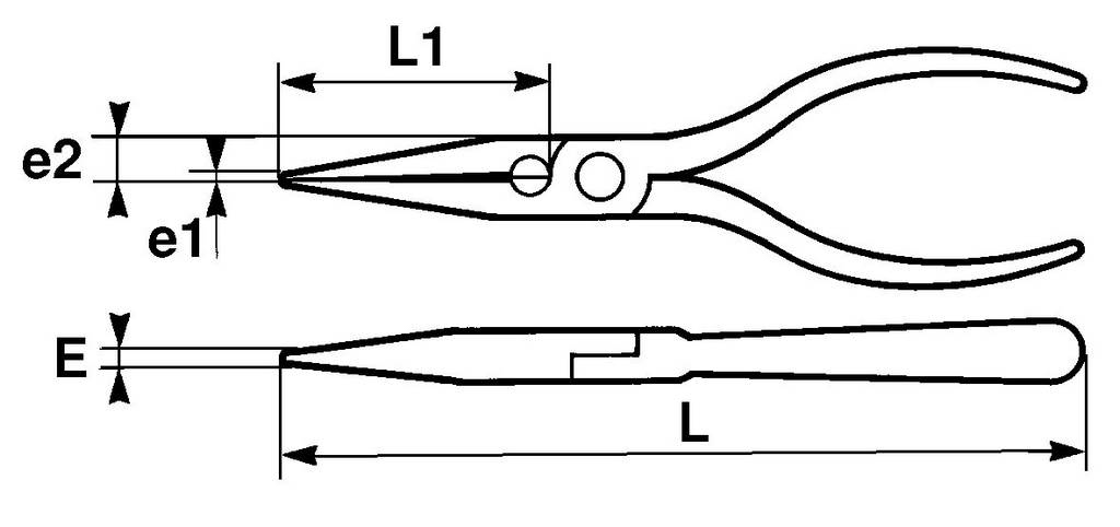PINCE TELEPHONE AVEC COUPE-FILS ISOLEE 200 MM SAM OUTILLAGE - Z23720