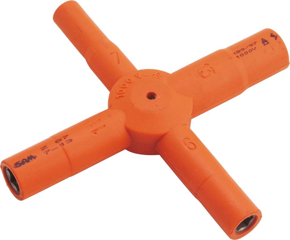 Clé en croix isolée 1000V - SAM OUTILLAGE - Z87612