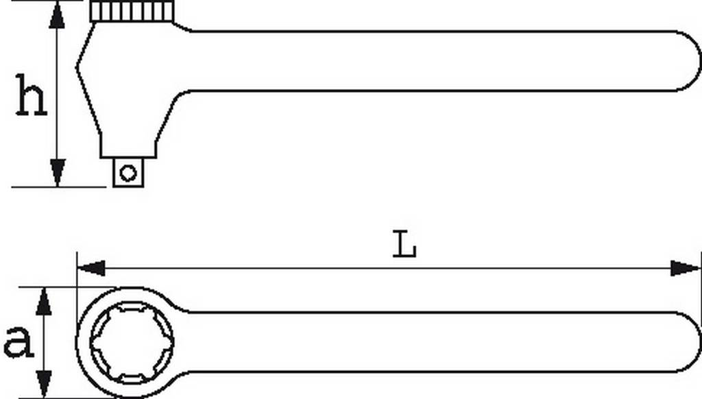 CLIQUET ISOLE 1/2 SAM OUTILLAGE - ZS159
