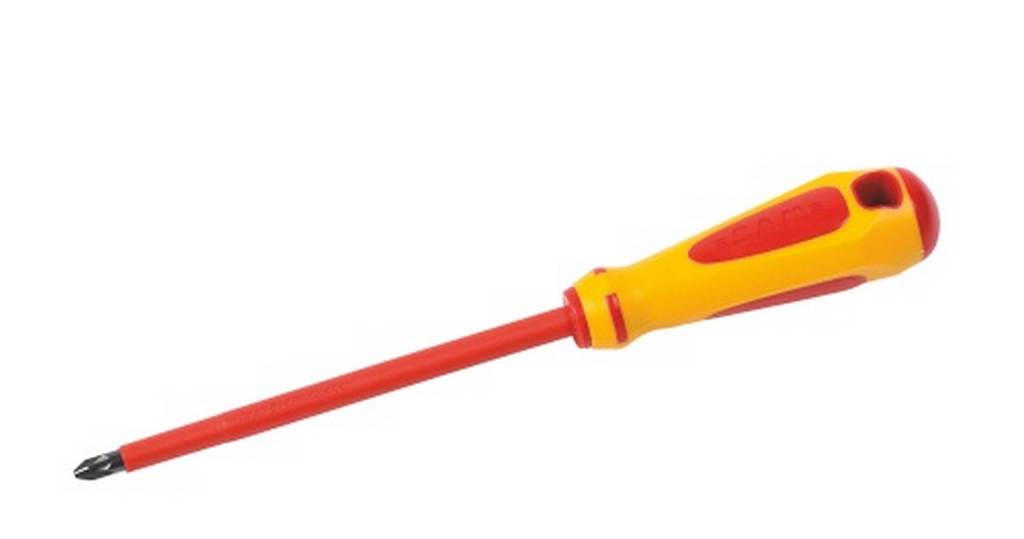 TOURNEVIS PHILLIPS BORNEO ISOLE 1000 VOLTS SAM OUTILLAGE - ZTB1PBR85