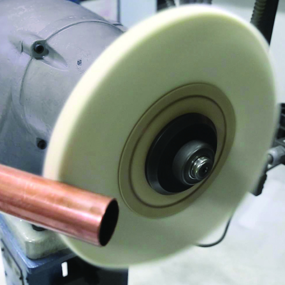 Feutre à polir 81 pour pré-polissage tous métaux ferreux et non ferreux, inox SIDAMO - 10506003