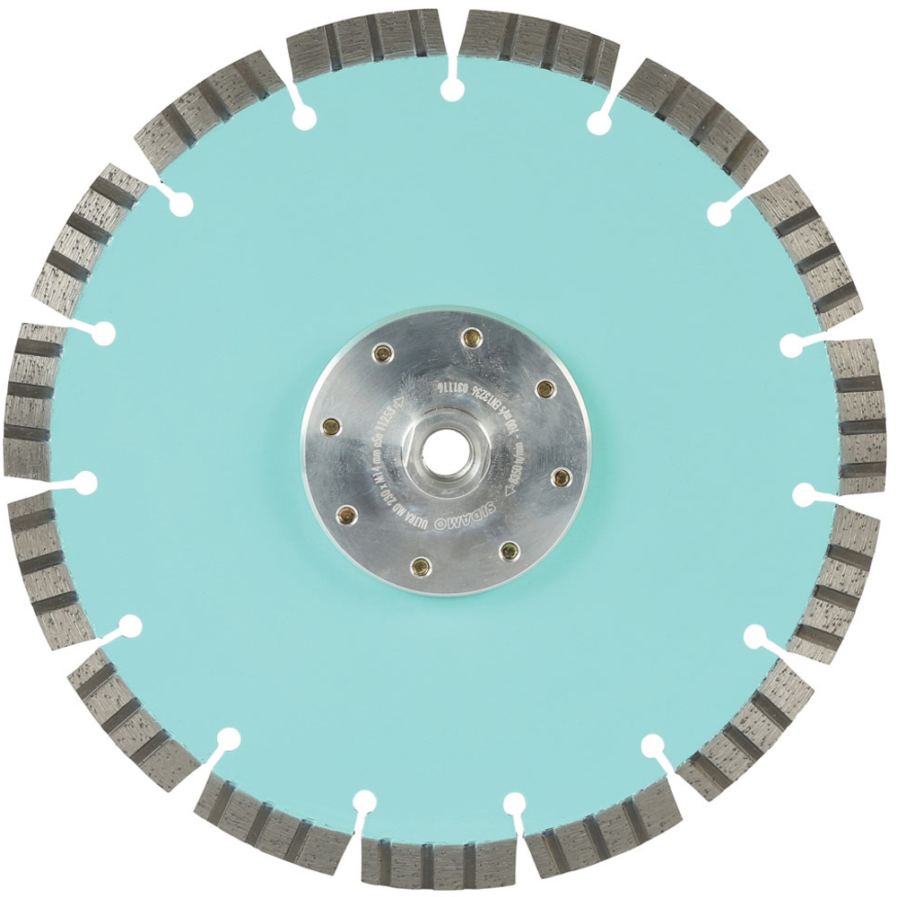 Disque diamant ULTRA MD pour tronçonnage à sec et à eau de pierres naturelles, granit, brique réfractaire SIDAMO - 11130041