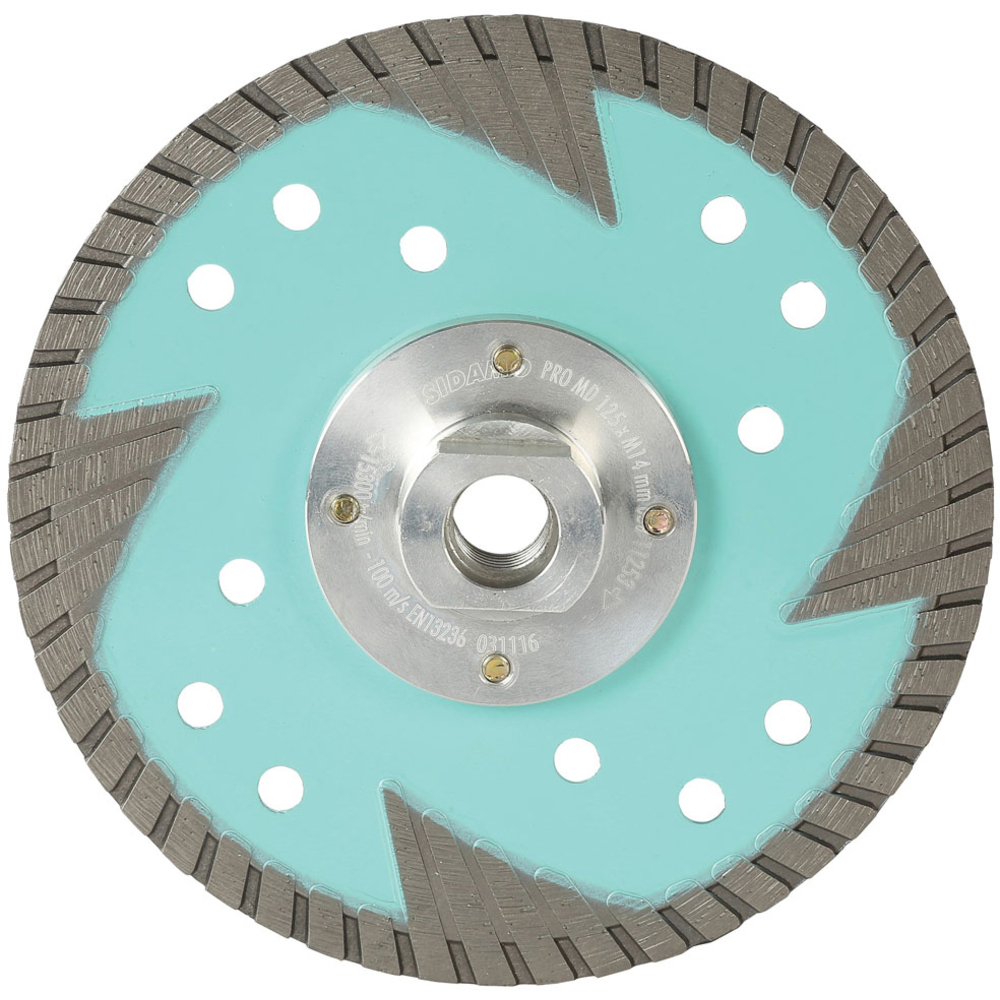 Disque diamant PRO MD pour tronçonnage de pierres naturelles et granit à sec ou à eau SIDAMO - 11130042