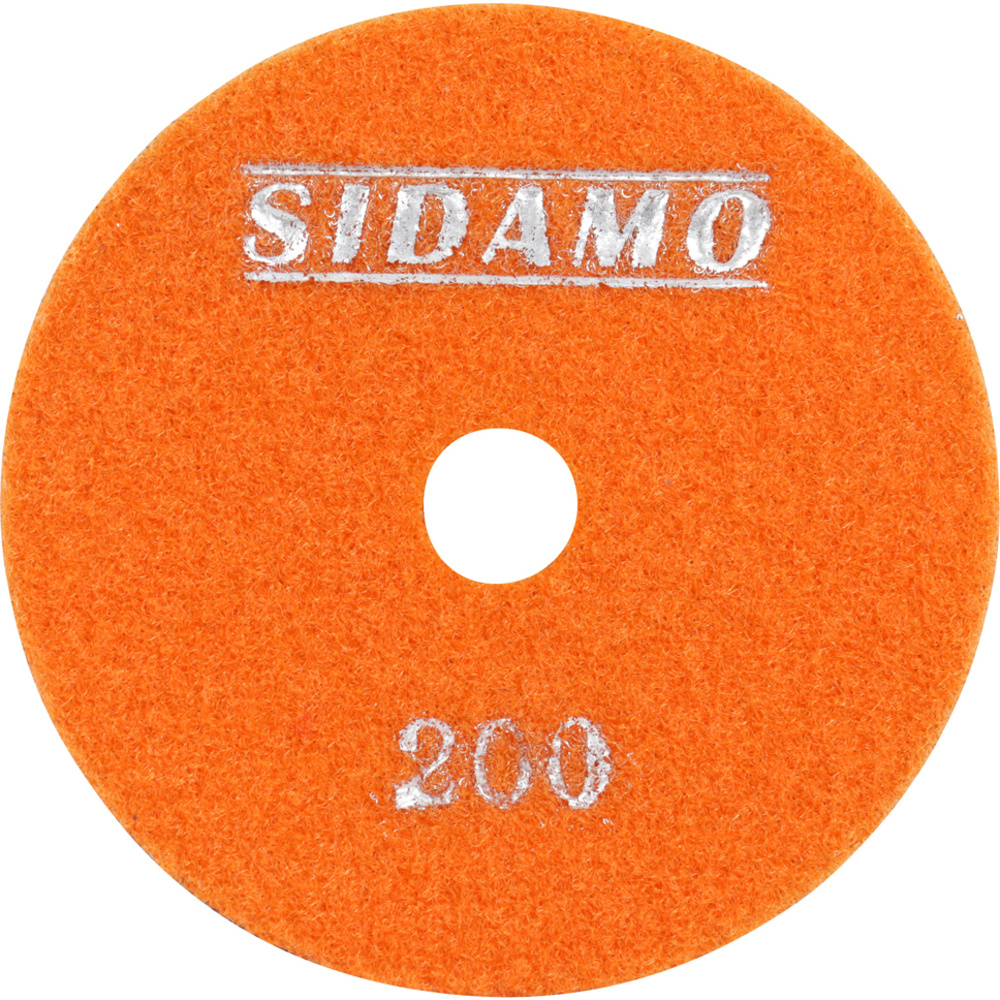 Pad diamanté Gr200 pour polissage de matériaux décoratifs et carreaux de céramique SIDAMO - 11130179