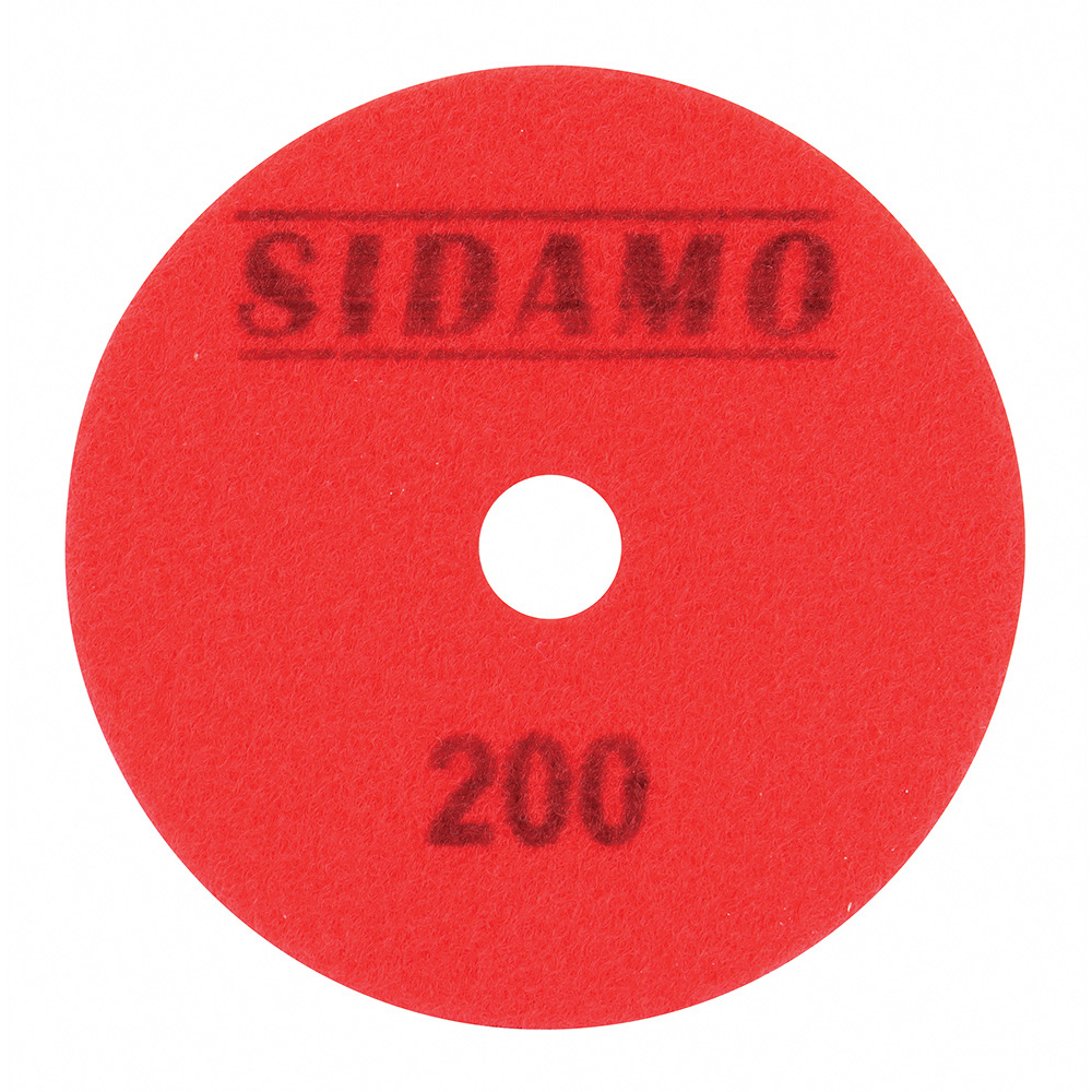 Pad diamanté 3 ULTRA PAD 200 pour polissage de matériaux de décoration et de carreaux de céramique SIDAMO - 11130209