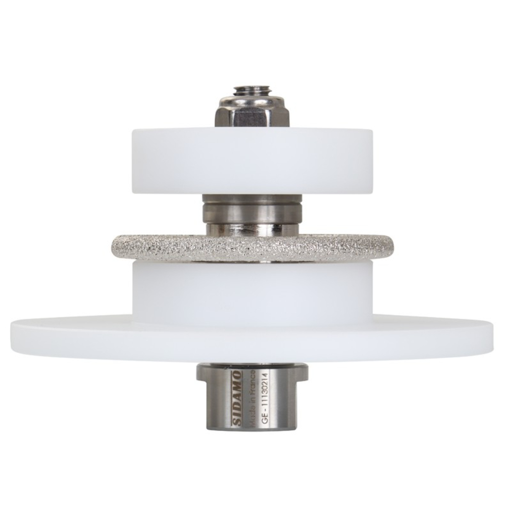 Meule diamantée à profil goutte d'eau GE6 mm - M14 D120 SIDAMO - 11130214