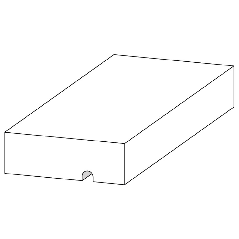 Meule diamantée à profil goutte d'eau GE6 mm - M14 D120 SIDAMO - 11130214