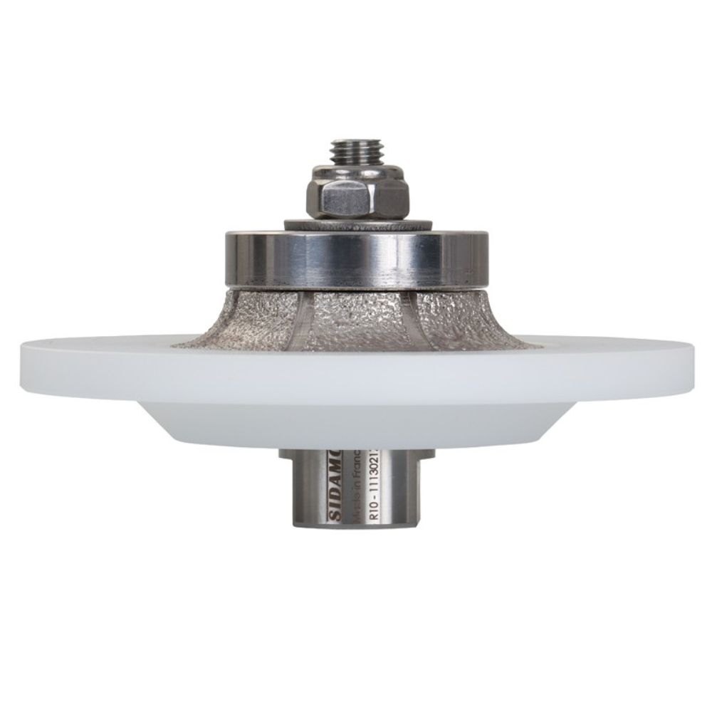 Meule diamantée quart de rond ultra profil r10 mm - M14 D120 SIDAMO - 11130217