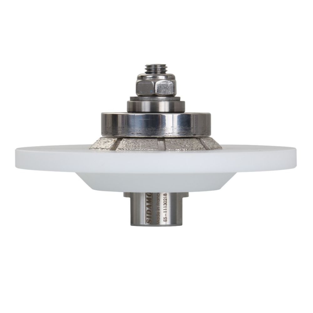 Meule diamantée biseau 45° Ultra profil E5 mm - M14 D120 SIDAMO - 11130218