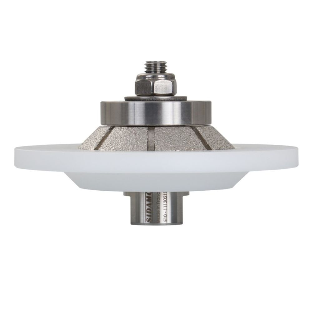 Meule diamantée biseau 45° ultra profil e10 mm - M14 D120 SIDAMO - 11130219