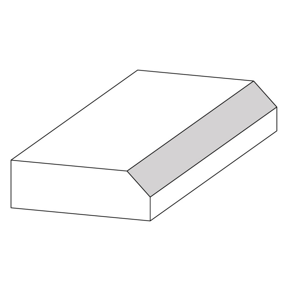 Meule diamantée biseau 45° ultra profil e10 mm - M14 D120 SIDAMO - 11130219