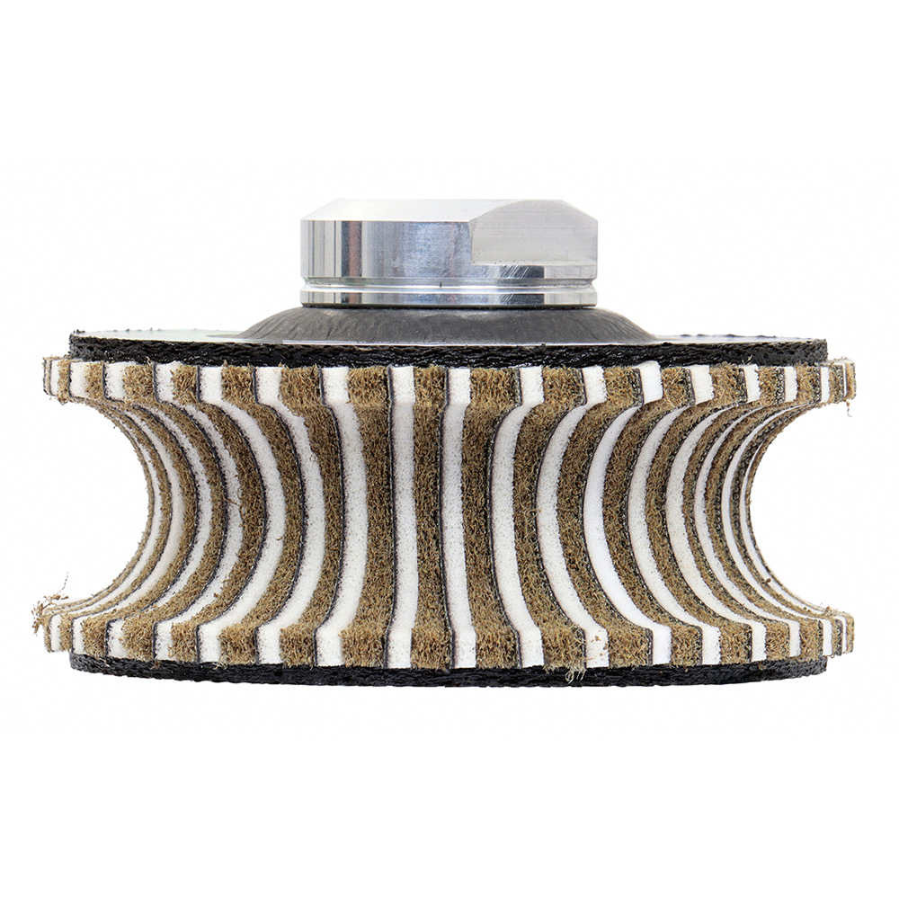 Roue diamantée à profil demi rond ultra finit D30 mm - D115 x M14 SIDAMO - 11130228