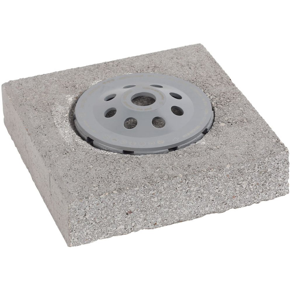 Assiette à poncer diamant EXPERT CUP DC pour surfaçage à sec ou à eau de béton et béton armé SIDAMO - 11131004