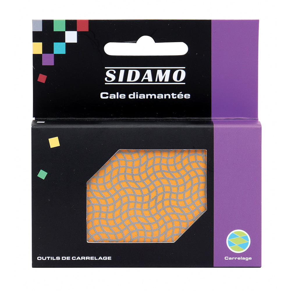 Cale diamantée CALE DURE GR 400 pour bords de carreaux de céramique et pierre naturelle SIDAMO - 11200092