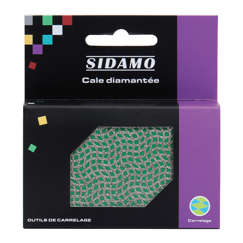 Cale diamantée CALE DURE GR 60 pour bords de carreaux céramiques et pierres naturelles SIDAMO - 11200095