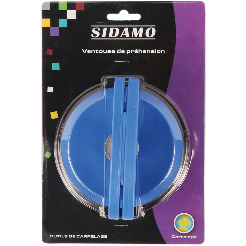Ventouse de préhension 120 mm 40 kg pour carreaux et surfaces lisses SIDAMO - 11200116