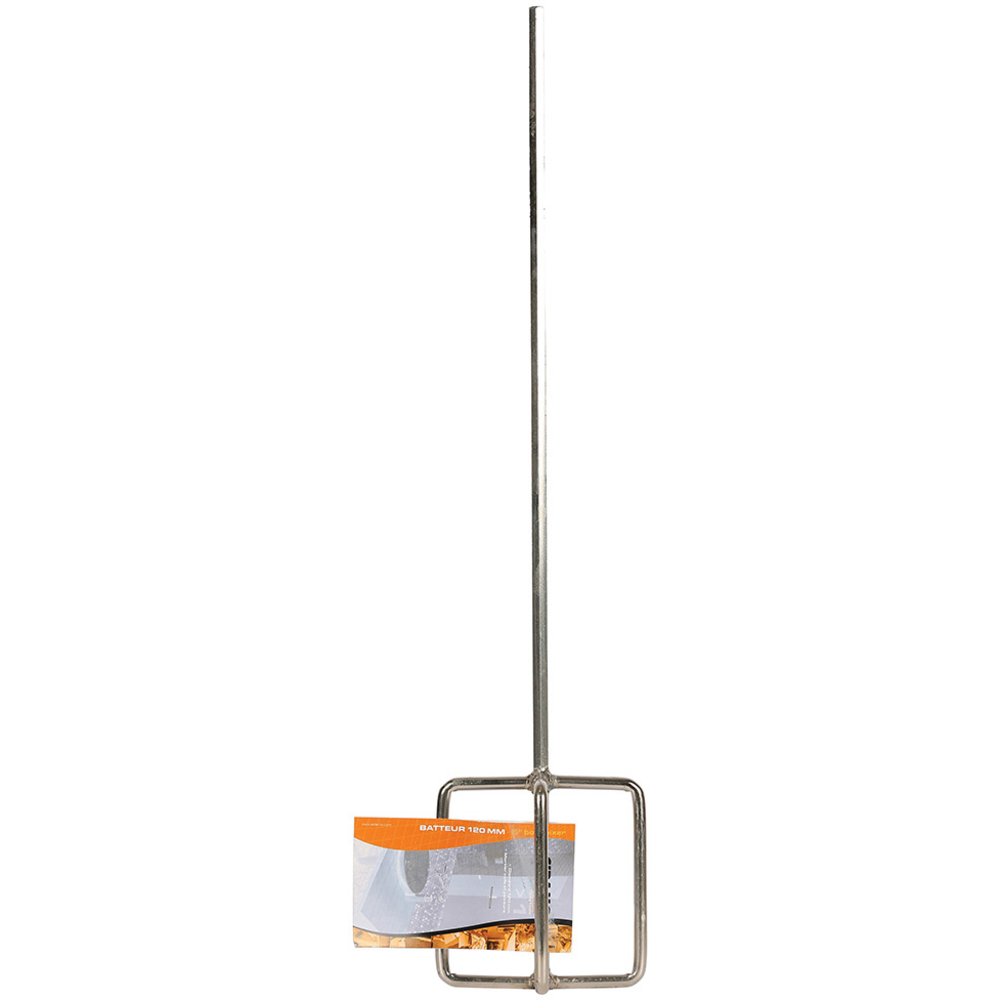 Batteur en croix D120 mm pour mélange de mortiers, colles et peintures SIDAMO - 11200181