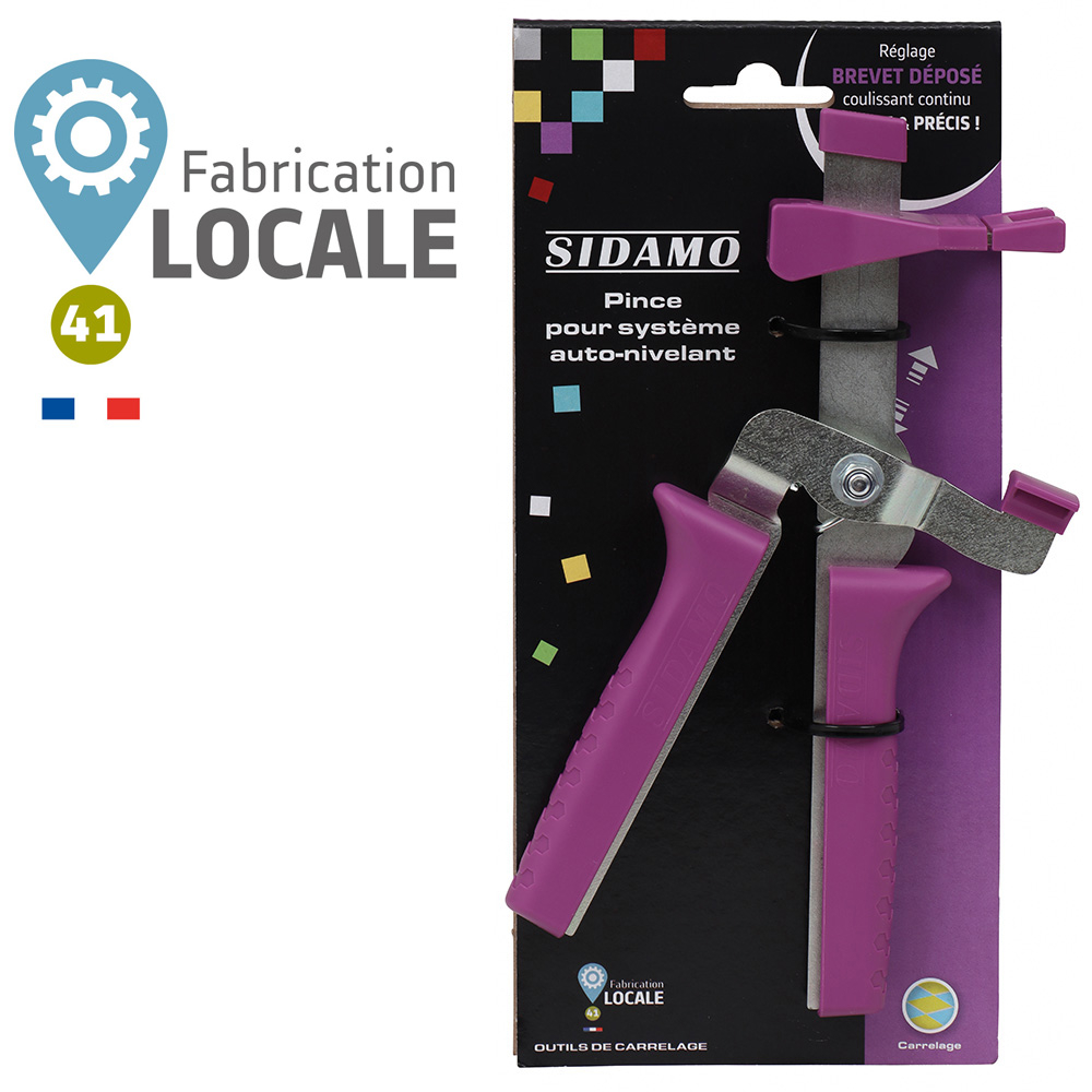 Pince auto-nivelante pour carrelage de niveau et joints réguliers SIDAMO - 11250000