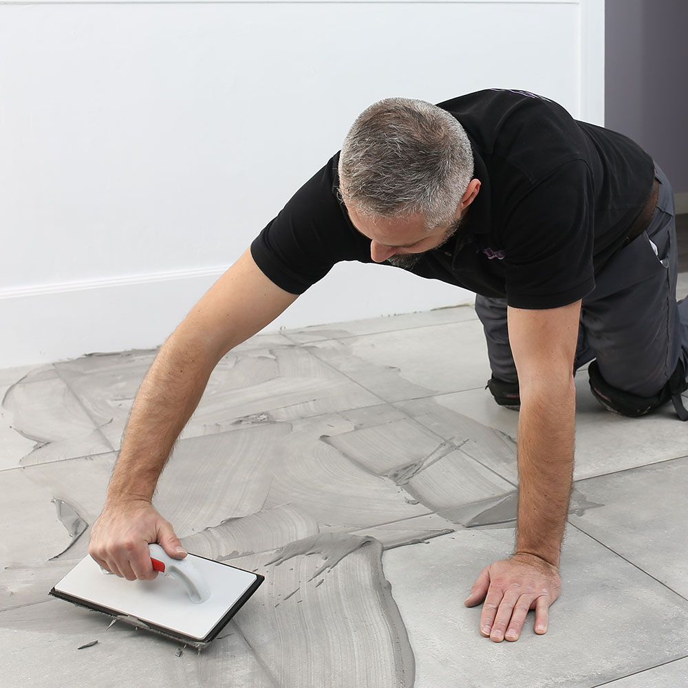 Platoir à jointoyer époxy 280 x 140 mm pour joints carrelage, pierre et brique SIDAMO - 11255011