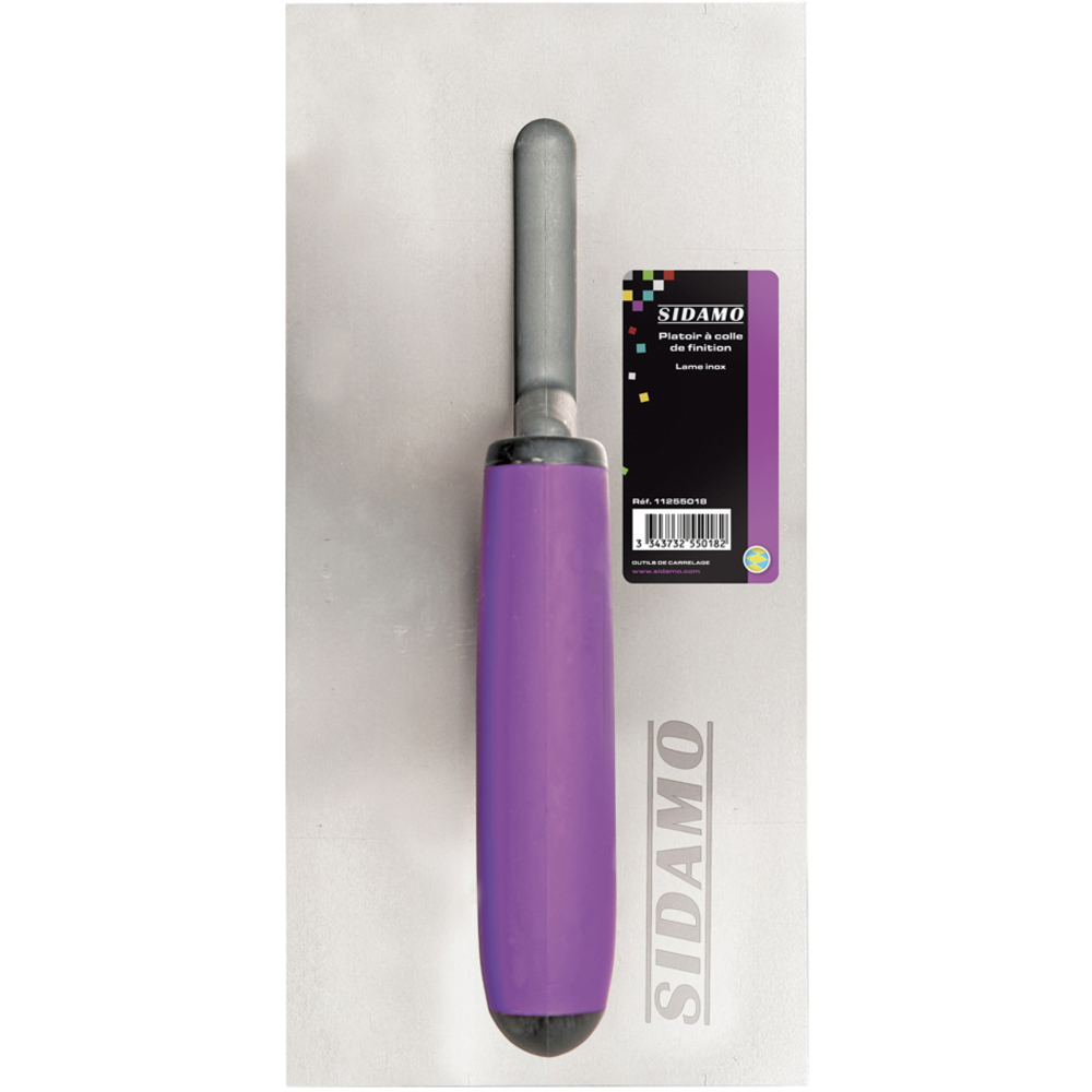Platoirs à colle finition 270 x 130 mm pour application uniforme de colles et enduits SIDAMO - 11255018
