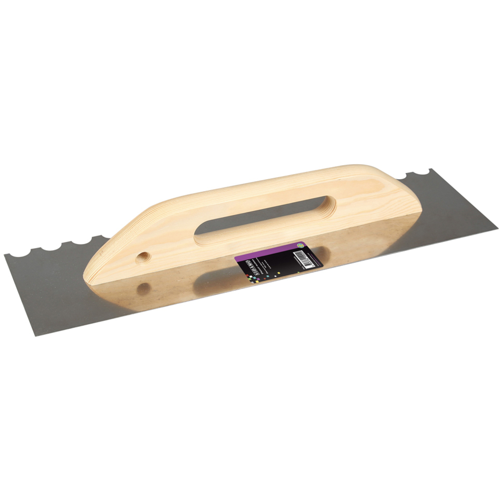 Platoir Suisse 480 x 125 mm pour application uniforme de colles et enduits SIDAMO - 11255022