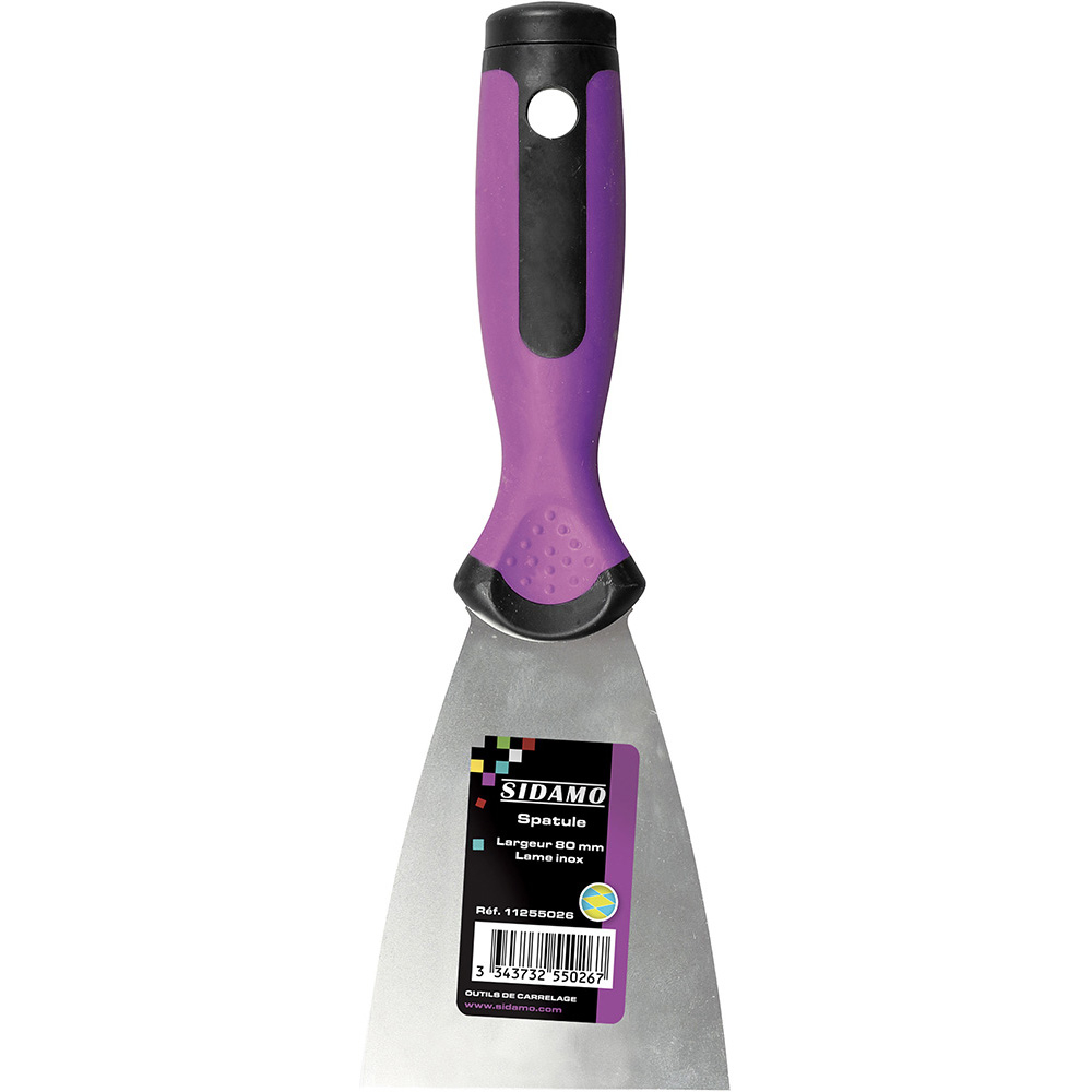 Spatule 80 pour application uniforme de colles et enduits SIDAMO - 11255026