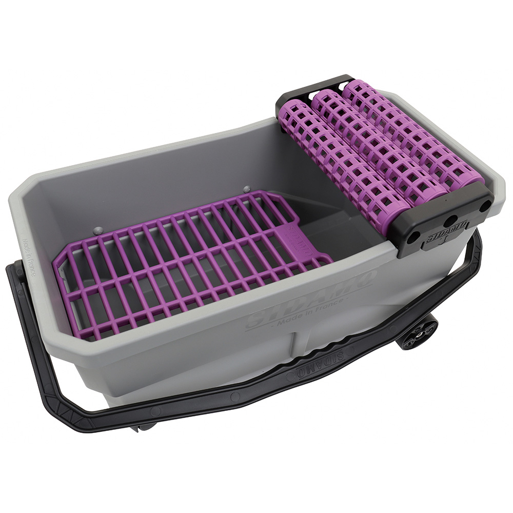 Bac de rinçage DUOBAC 18R 18 L pour nettoyage de joints de carrelage sur surfaces importantes SIDAMO - 11255071