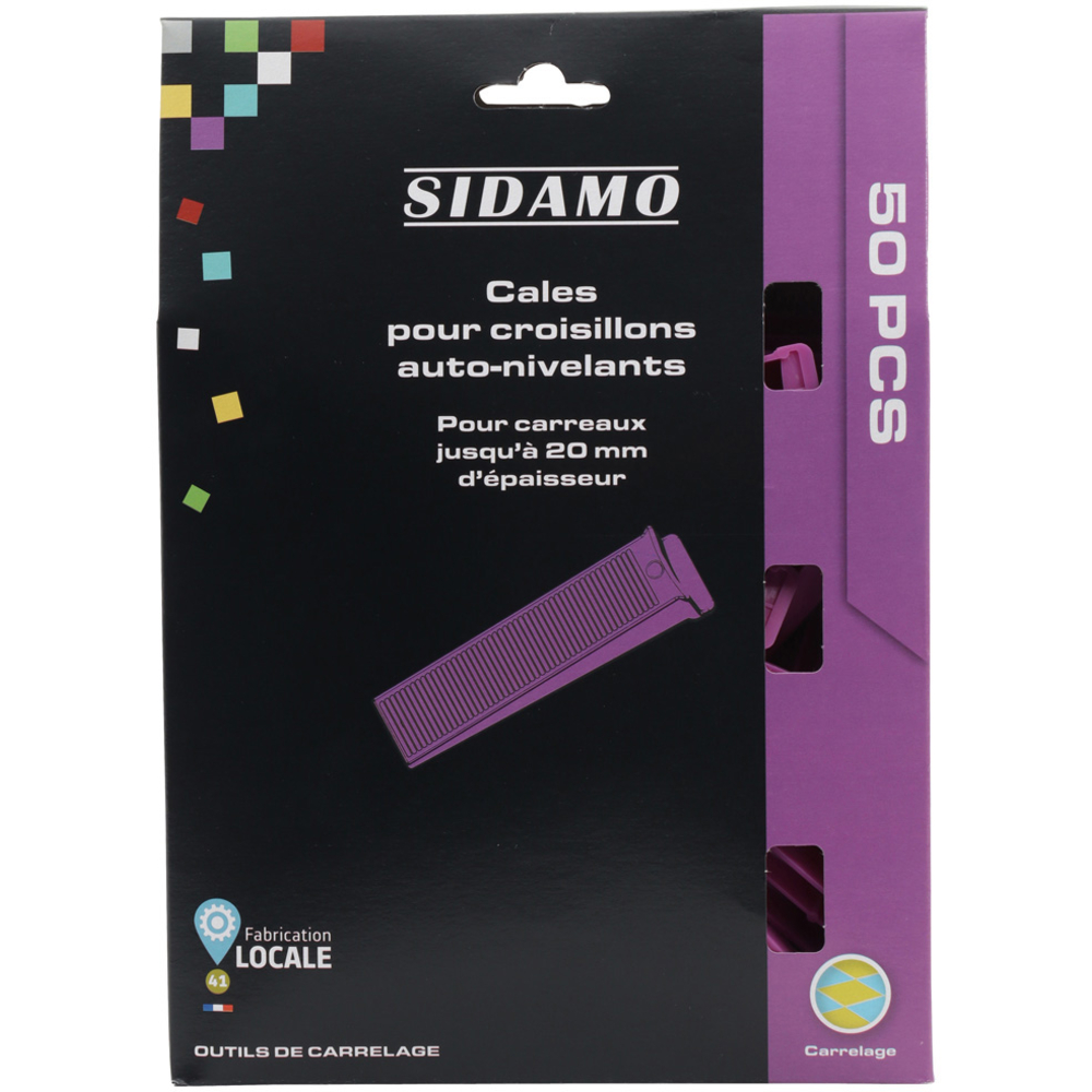 Cales auto-nivelantes pour un carrelage de niveau et des joints parfaits SIDAMO - 11255315