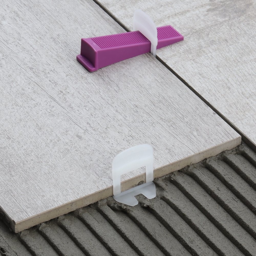 Kit pour croisillons auto-nivelants Joint de 2 mm pour carrelage nivelé et joints réguliers SIDAMO - 11255322